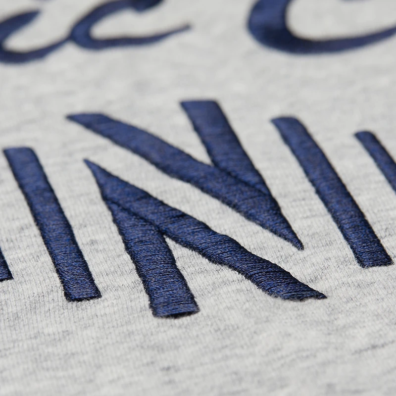 Sweat-shirt en molleton à capuche Mitchell & Ness Heather Gray Nashville SC 2025 pour homme