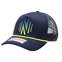 Men's Navy Nashville SC Atmosphere Trucker Adjustable Hat
