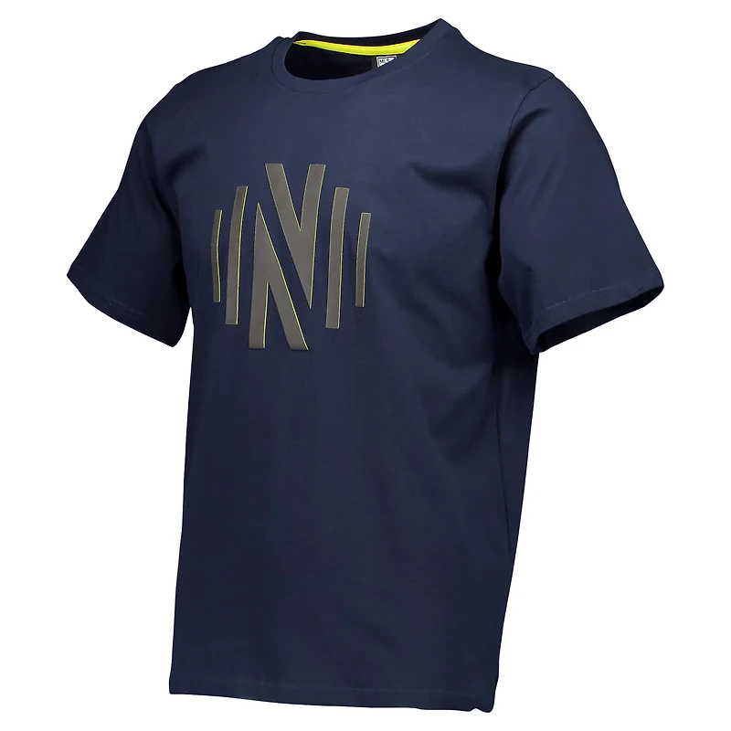 Men's Navy Nashville SC Primary Logo Relaxed T-Shirt