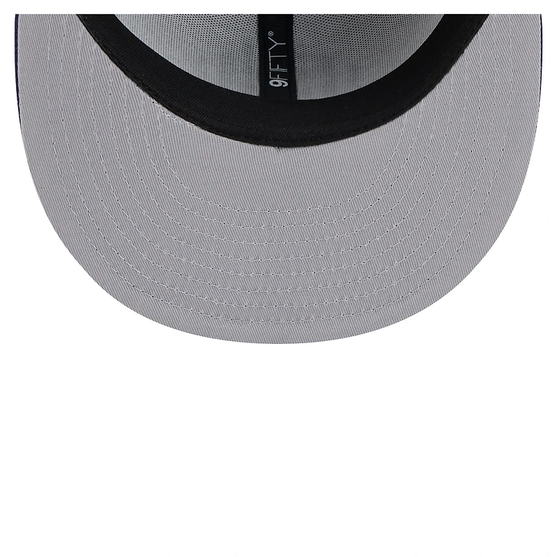 Casquette snapback bicolore 9FIFTY Nashville SC pour homme New Era grise