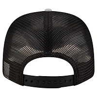 Casquette ajustable extensible à boutons-pression New Era Nashville SC 9SEVENTY gris chiné pour homme