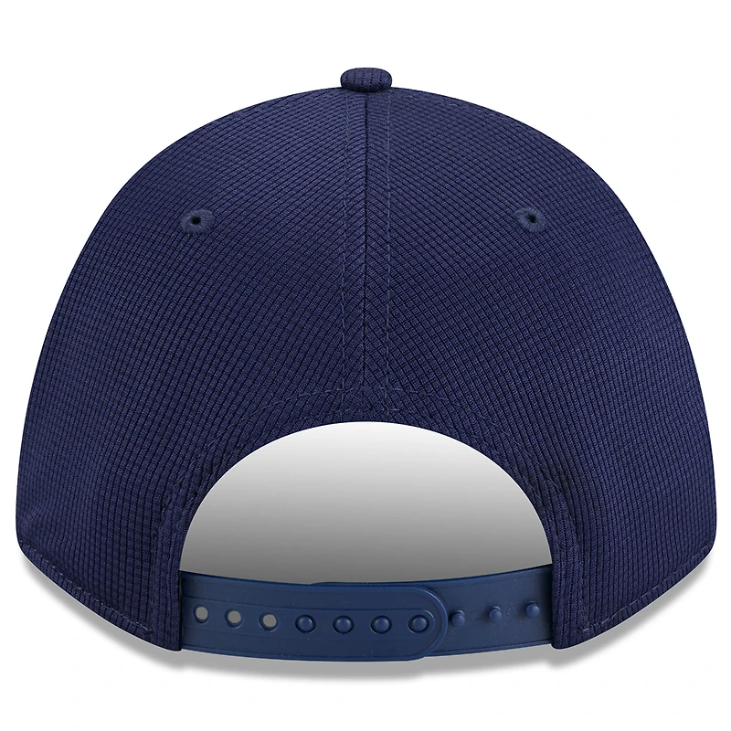 Casquette ajustable Nashville SC 2025 Jersey Hook 9FORTY M-Crown pour homme New Era bleu marine