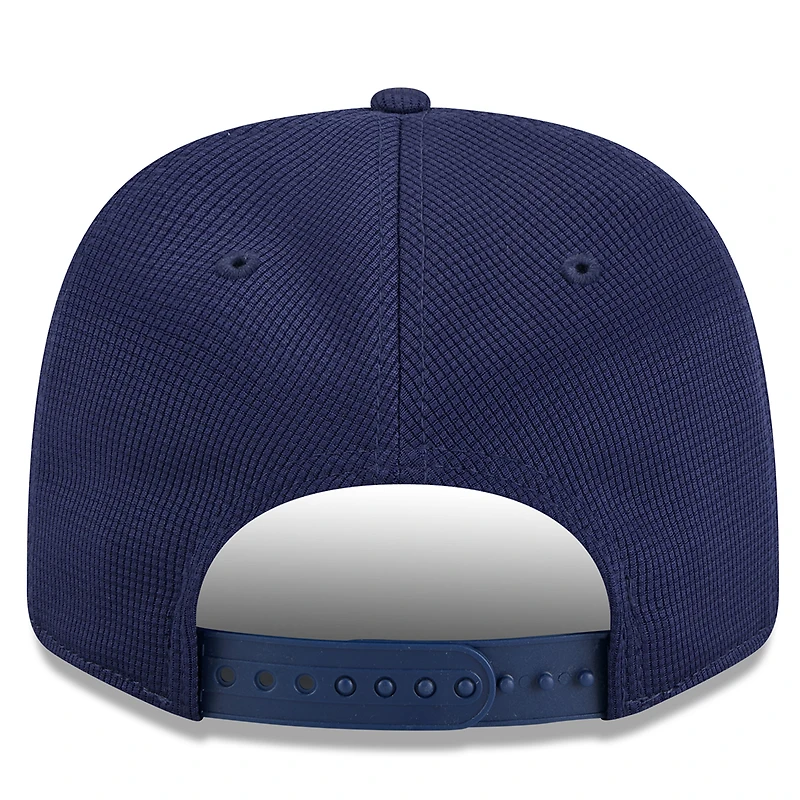 Casquette extensible à boutons-pression Nashville SC 2025 Jersey Hook 9SEVENTY de New Era pour homme, bleu marine