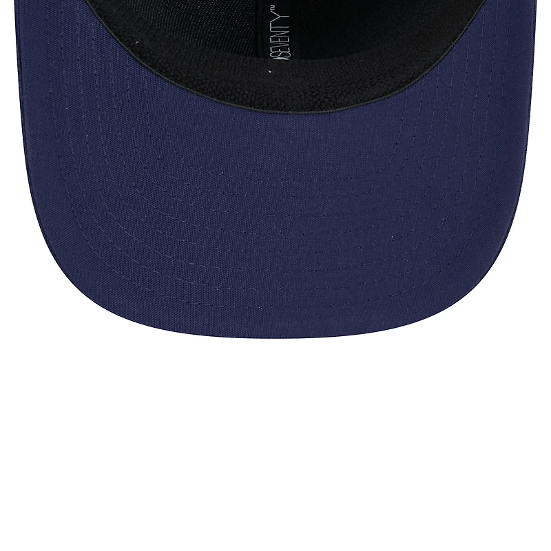 Men's New Era Navy Nashville SC 2025 Jersey Hook 9SEVENTY Stretch-Snap Hat