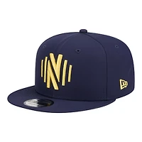 Men's New Era Navy Nashville SC 2026 Jersey Hook 9FIFTY Snapback Hat