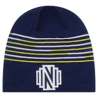 Bonnet tricoté New Era bleu marine Nashville SC 2026 pour homme