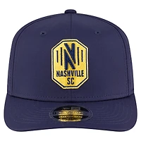Men's New Era Navy Nashville SC 9SEVENTY COOLERA Stretch-Snap Adjustable Hat