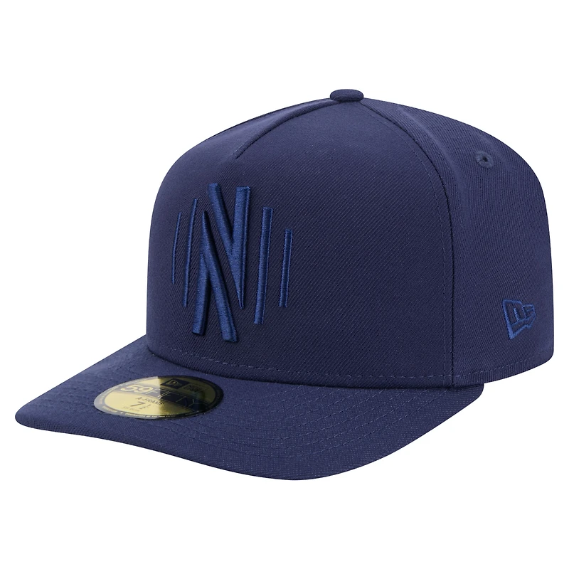 Casquette ajustée New Era Nashville SC Color Pack 59FIFTY bleu marine pour homme