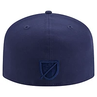 Casquette ajustée New Era Nashville SC Color Pack 59FIFTY bleu marine pour homme
