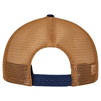 Casquette ajustable extensible à boutons-pression New Era bleu marine Nashville SC pour homme avec logo en relief 9SEVENTY