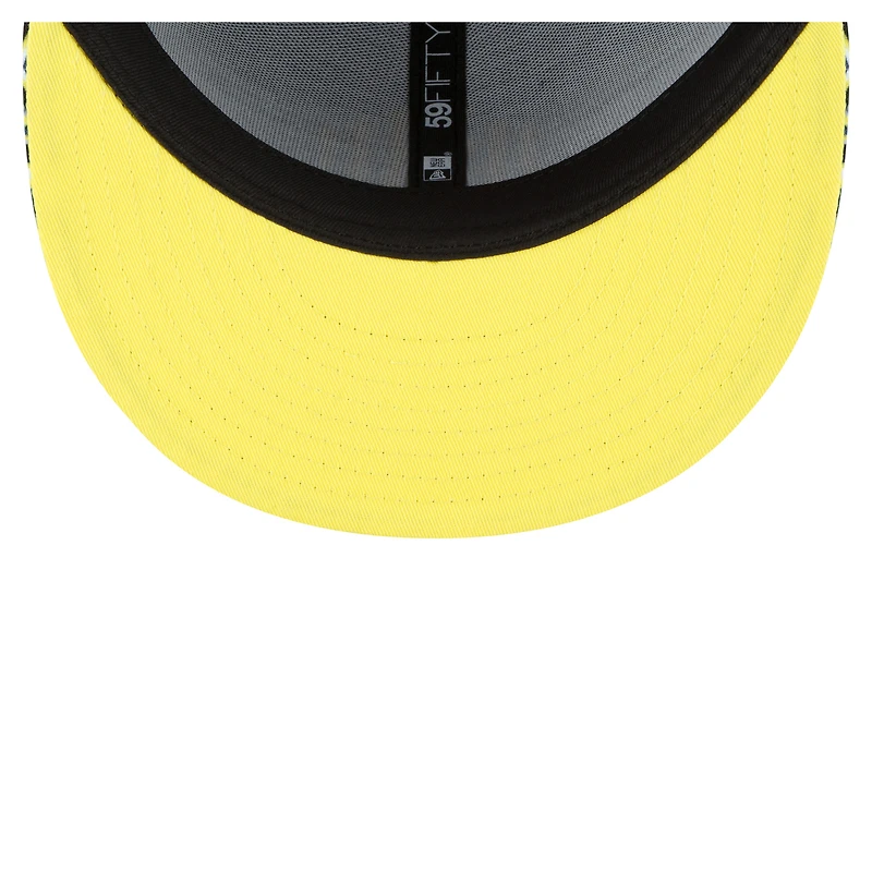 Men's New Era Navy Nashville SC Element Tech Pack 59FIFTY Fitted Hat