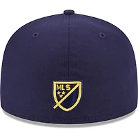 Men's New Era Navy Nashville SC Patch 59FIFTY Fitted Hat