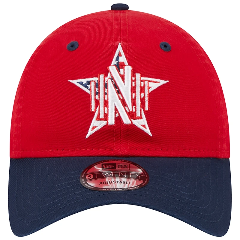 Casquette réglable New Era Nashville SC Americana 9TWENTY rouge pour homme
