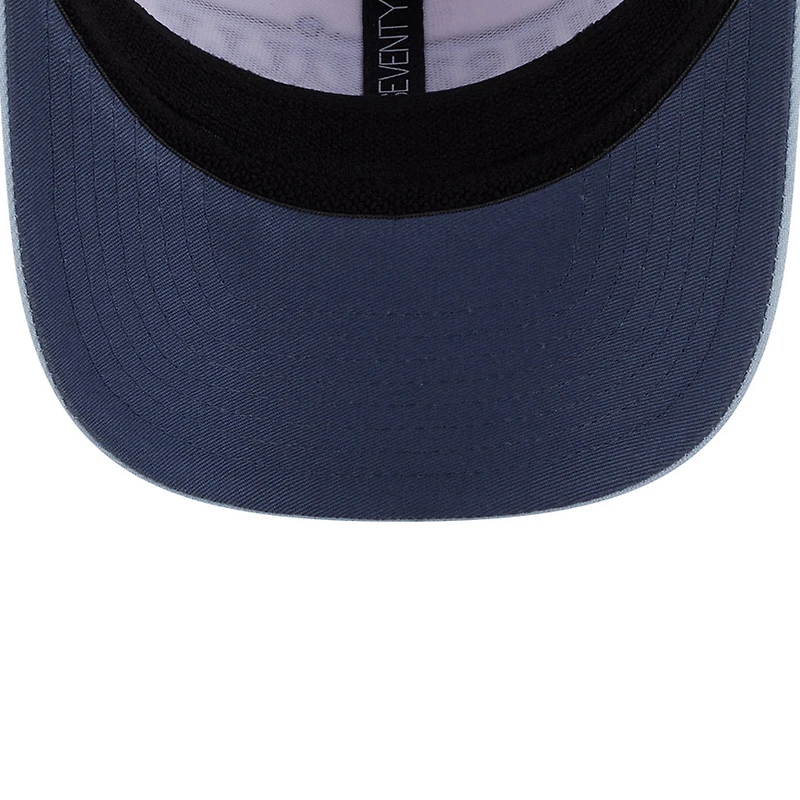 Men's New Era  White/Light Blue Nashville SC 2025 Third 9SEVENTY Stretch-Snap Hat