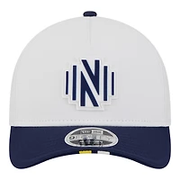 Men's New Era  White Nashville SC 2026 MLS Kick Off 9FORTY M-Crown A-Frame Adjustable Hat