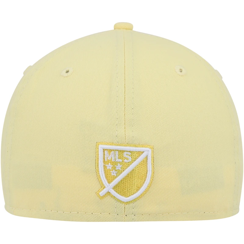 Casquette ajustée 59FIFTY pour homme Nashville SC Pastel Pack jaune New Era