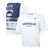 Men's Sport Design Sweden  White Nashville SC Celestial Oversized Graphic T-Shirt