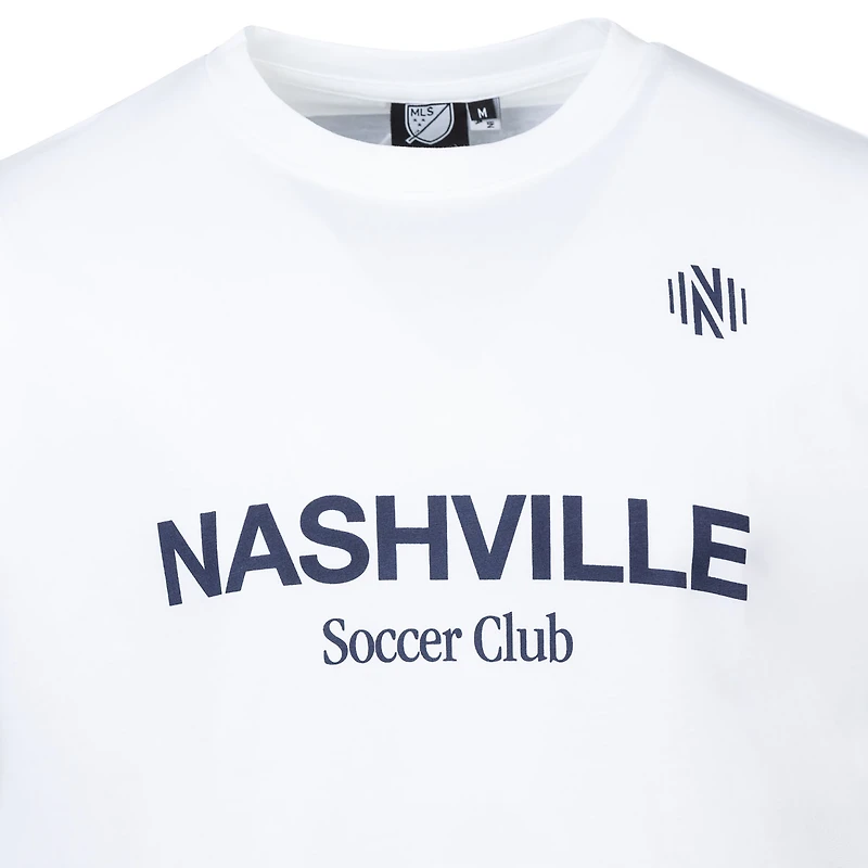 Men's Sport Design Sweden White Nashville SC Celestial Oversized Graphic T-Shirt