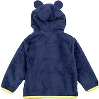 Sweat à capuche entièrement zippé Nashville SC Tie-Breaker Teddy bleu marine pour tout-petits Sport Design Sweden
