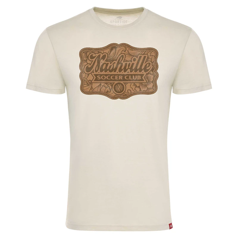 Unisex Sportiqe Cream Nashville SC Comfy Tri-Blend T-Shirt