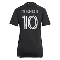 Maillot réplique adidas Hany Mukhtar noir Nashville SC 2023 « Man Black » pour femme