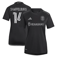 Femme adidas Jacob Shaffelburg Noir Nashville SC 2024 Homme en Kit Réplique Maillot de Joueur