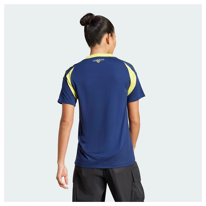 Women's adidas  Navy Nashville SC 2025 The Heart of Kit Replica Jersey