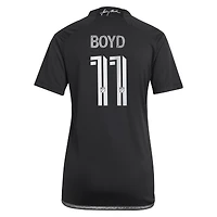 Femme adidas Tyler Boyd Noir Nashville SC 2024 Homme en Kit Réplique Maillot de Joueur