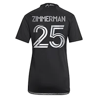 Maillot réplique de joueur adidas Walker Zimmerman noir Nashville SC 2023 Man Black Kit pour femme
