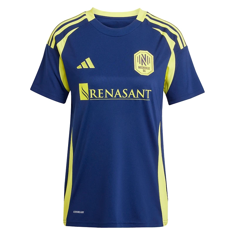 Women's adidas Walker Zimmerman Navy Nashville SC 2025 The Heart of Kit Replica Player Jersey