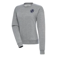 Sweat-shirt à capuche Antigua Heather Grey Nashville SC Victory pour femme