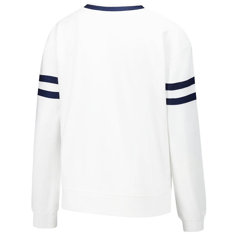 Women's Concepts Sport White Nashville SC Borough Long Sleeve Top