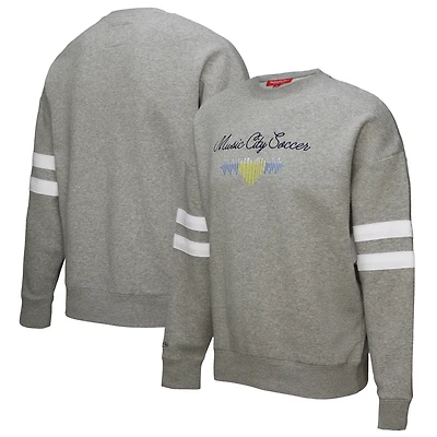 Sweat-shirt léger à capuche pour femme Heather Gray Nashville SC 2025 Jersey Hook