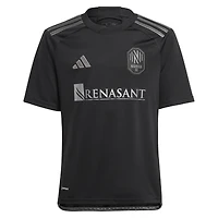 Jeune adidas Jacob Shaffelburg Noir Nashville SC 2024 Homme en Kit Réplique Maillot de Joueur