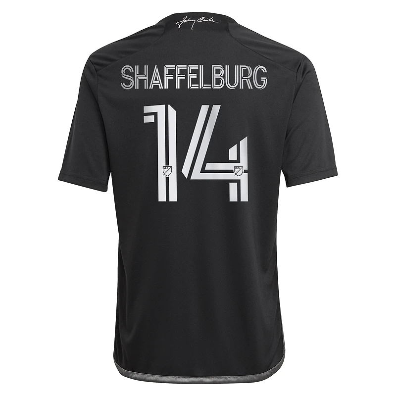 Jeune adidas Jacob Shaffelburg Noir Nashville SC 2024 Homme en Kit Réplique Maillot de Joueur