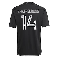 Jeune adidas Jacob Shaffelburg Noir Nashville SC 2024 Homme en Kit Réplique Maillot de Joueur