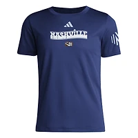 T-shirt adidas bleu marine Nashville SC 2025 Archive Collection Jersey Hook pour jeune