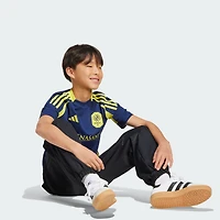 Maillot réplique du kit The Heart of Nashville SC 2025 bleu marine adidas pour jeunes