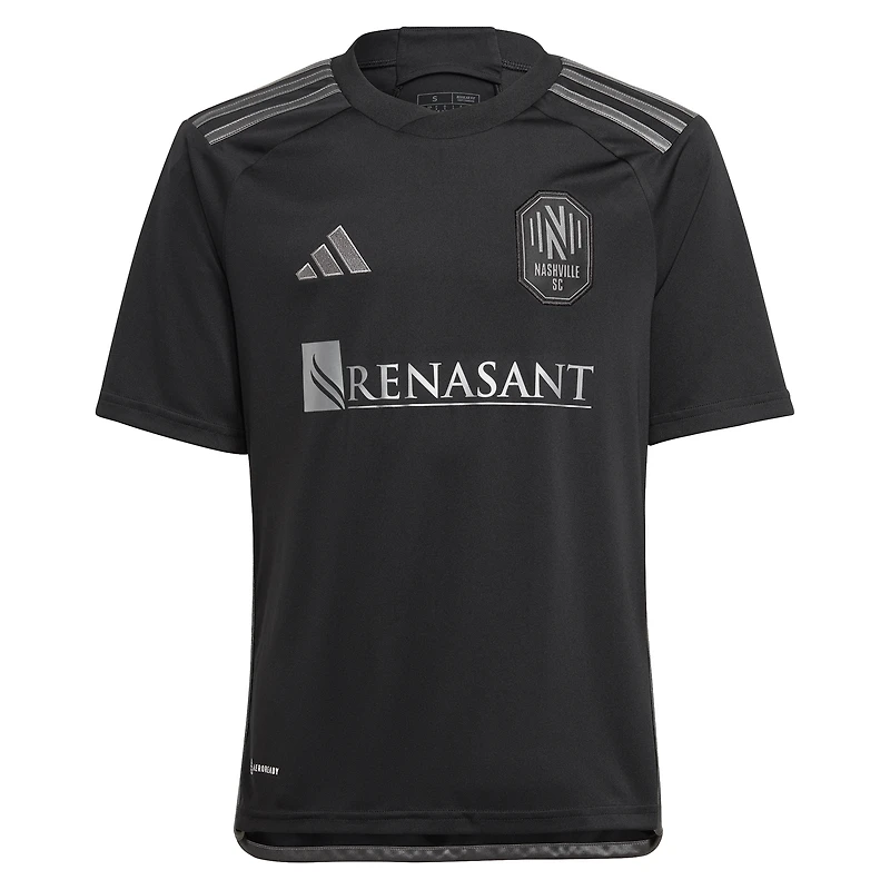 MAILLOT SECONDAIRE RÉPLIQUE JEUNESSE FTF NASSC NOIR ADI 2023 JERYTHSOC