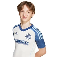 Maillot réplique junior adidas blanc Nashville SC 2025