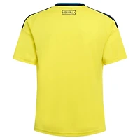 Youth adidas Yellow Nashville SC 2026 The Reverb Kit Replica Jersey