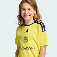 Maillot réplique adidas Nashville SC 2026 The Reverb jaune pour enfant