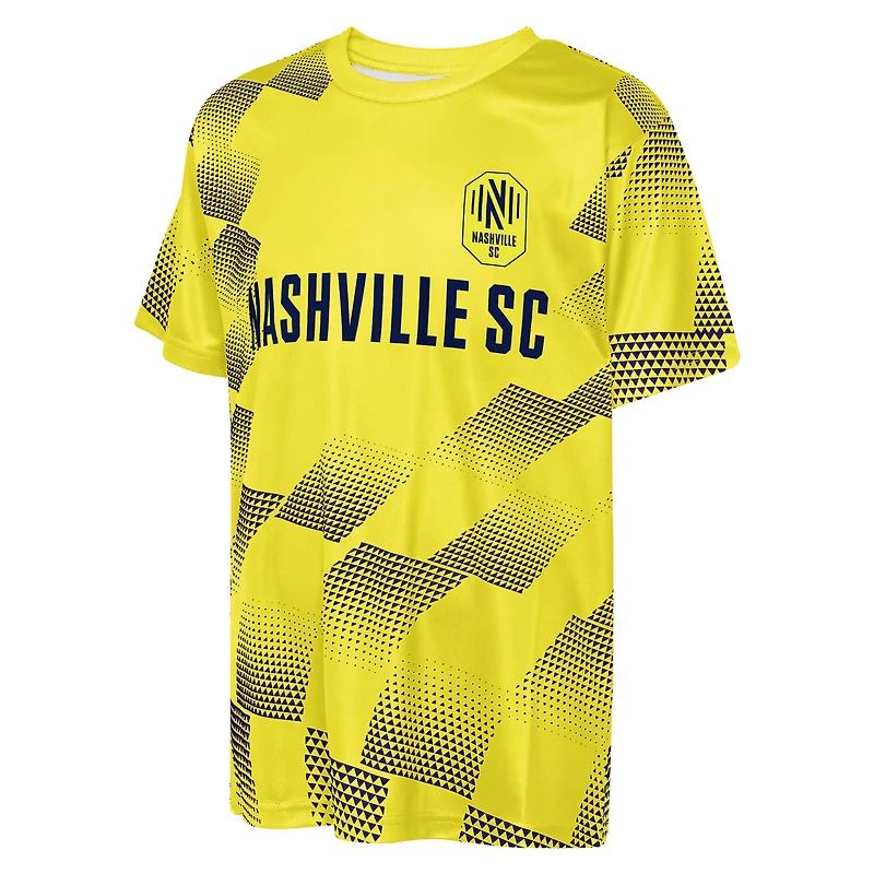 Youth Outerstuff Yellow Nashville SC Sheer Thrill T-Shirt