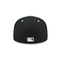 Casquette ajustée 59FIFTY pour homme, thème Nashville Sounds, New Era, noire