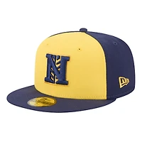 Men's New Era  Gold Nashville Sounds Theme Nights 59FIFTY Fitted Hat
