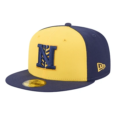 Men's New Era  Gold Nashville Sounds Theme Nights 59FIFTY Fitted Hat