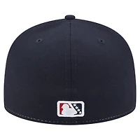 Men's New Era  White/Black Nashville Sounds Authentic Collection 59FIFTY Fitted Hat