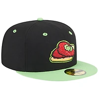 Casquette ajustée 59FIFTY New Era Nashville Sounds pour homme avec soirées thématiques Hot Chickens noire
