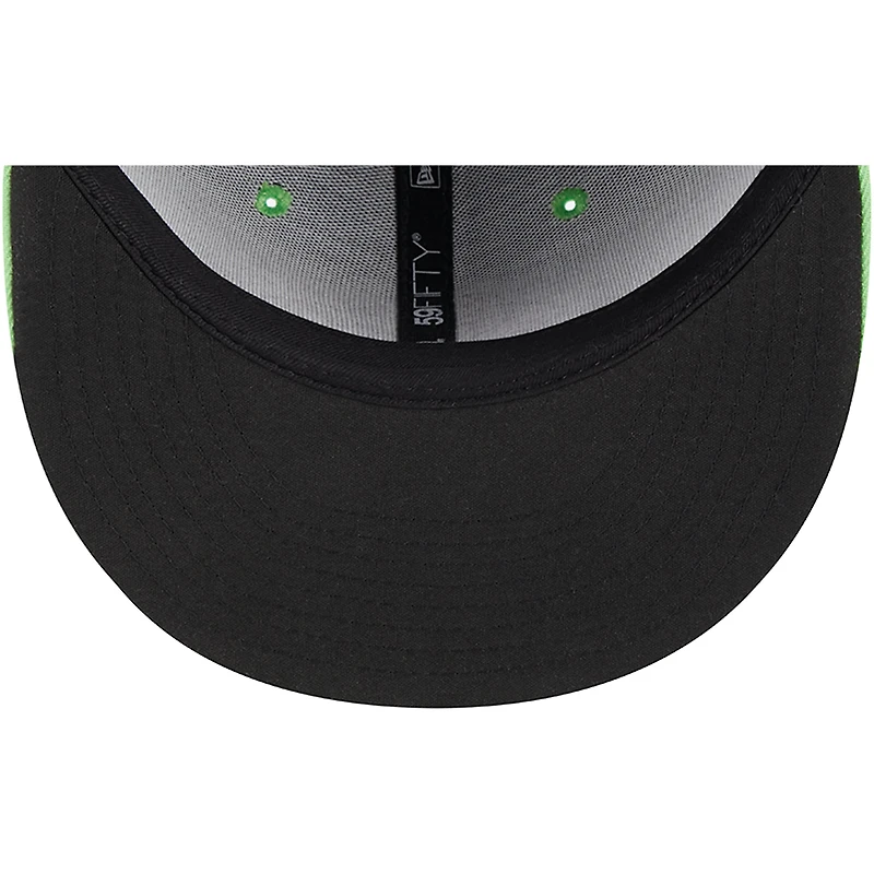 Men's New Era Black Nashville Sounds Theme Nights Hot Chickens 59FIFTY Fitted Hat
