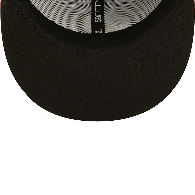 Men's New Era Blue Nashville Sounds Authentic Collection Team Alternate 59FIFTY Fitted Hat
